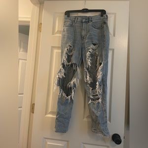 Ripped up American Eagle jeans